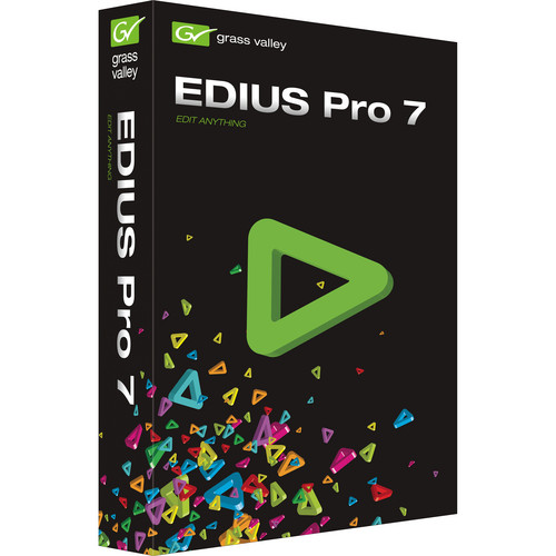 Grass Valley EDIUS Pro 7 606836 B&H Photo Video
