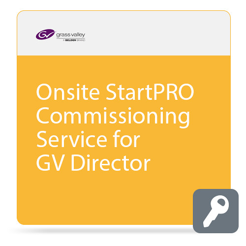 Grass Valley Onsite StartPRO Commissioning Service for GV Director