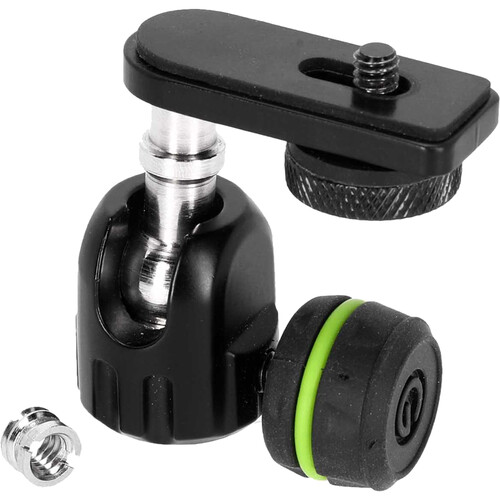Gravity Stands Quick-Tilt Camera Adapter with 3/8"-16 & 1/4"-20 Threads (Black)