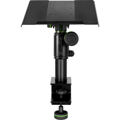 Gravity Stands Flexible Studio Monitor Stand with Table Clamp (Black)