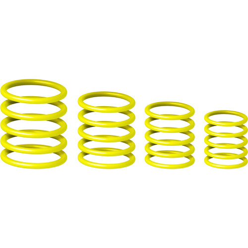 Gravity Stands Universal Ring Pack for Microphone Stands (20-Pack, Sunshine Yellow)