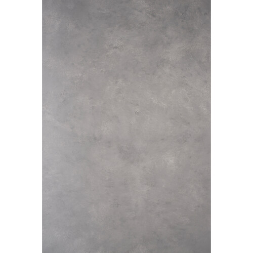 GravityBackDrops Hand Painted Classic Collection Mid Texture Backdrop (Light Gray, 6.2 x 8.9')