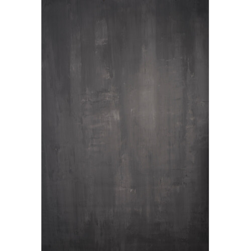 GravityBackDrops Hand Painted Classic Collection Strong Texture Backdrop (Mid Gray, 8.9 x 13')