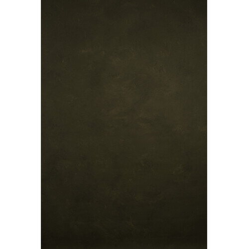 GravityBackDrops Hand Painted Classic Collection Mid Texture Backdrop (Olive Green, 8.9 x 13')