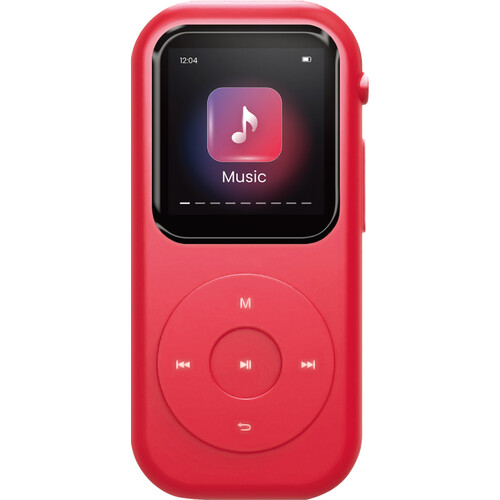GreenTouch X3 Digital Media Player (64GB, SD Slot, Red)