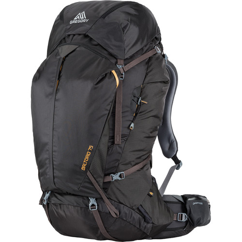Gregory Men's Baltoro 75L Small Backpack (Shadow Black)