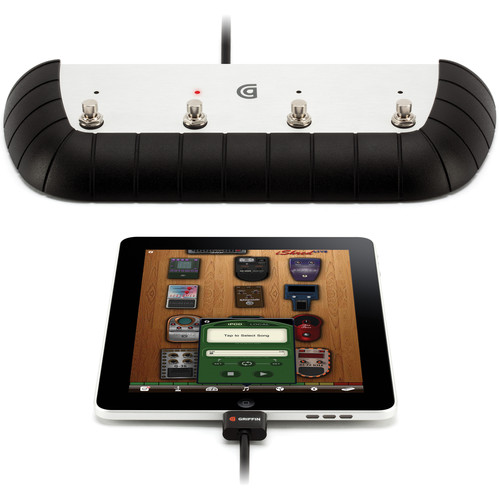 Griffin Technology StompBox + GuitarConnect Cable - Pedalboard for iOS Devices