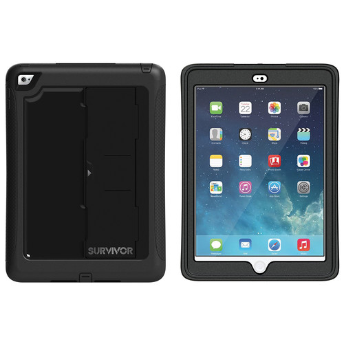 Griffin Technology Survivor Slim Case for iPad Air 2 (Black/Clear)