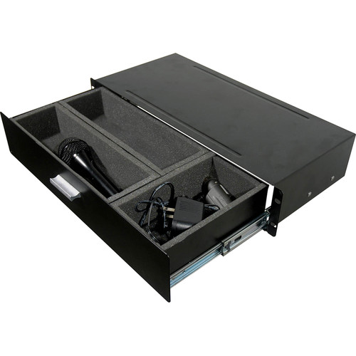 Grundorf 75-110 Compact Rack Drawer for Wireless Racks (2 RU)