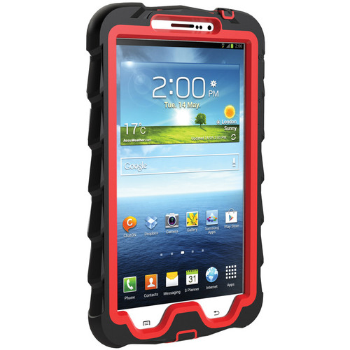 Gumdrop Cases Drop Tech Series Case for Samsung Galaxy Tab 3 8" (Black/Red)