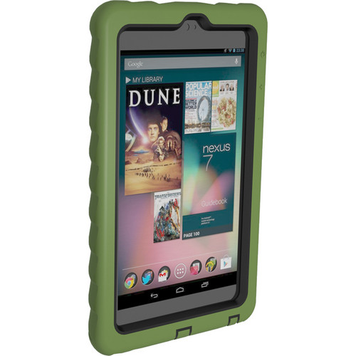 Gumdrop Cases Drop Tech Protective Case for the Google Nexus 7 Tablet (Army Green)