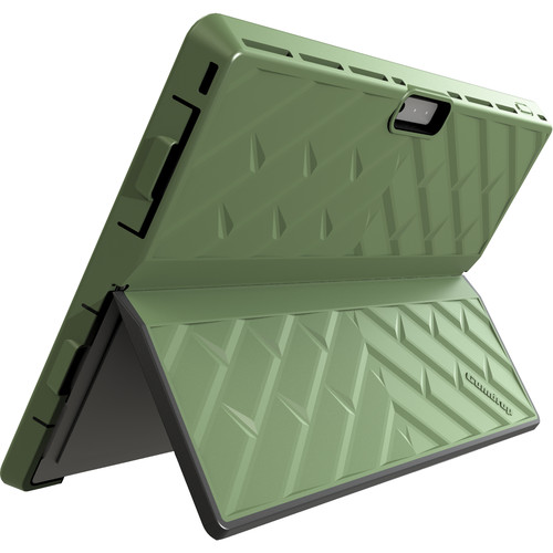 Gumdrop Cases Glass Tech Case for Microsoft Surface 3 (Army Green)