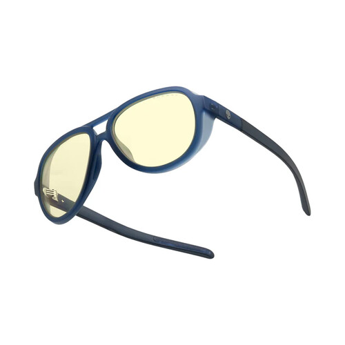 GUNNAR Alienware Roswell Gaming Glasses (Conspiracy Blue Frame, Amber Lens Tint)