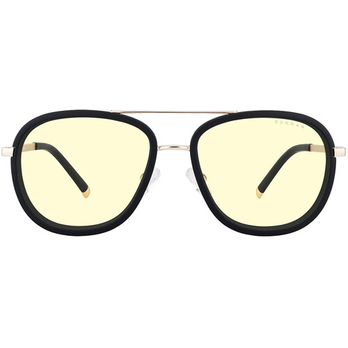 GUNNAR Dume Glasses (Gold Frame, Amber Lens)
