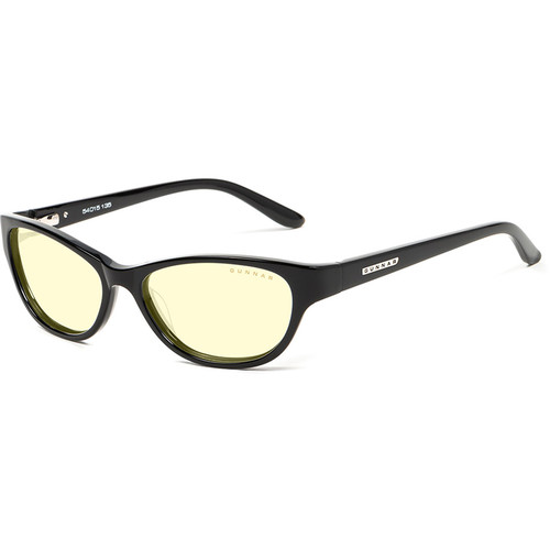 GUNNAR Jewel Computer Glasses (Onyx Frame, Amber Lens Tint)