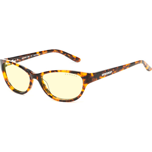 GUNNAR Jewel Computer Glasses (Tortoise Frame, Amber Lens Tint)
