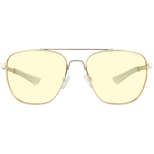 GUNNAR Mustang Glasses (Gold Frame, Amber Lens)