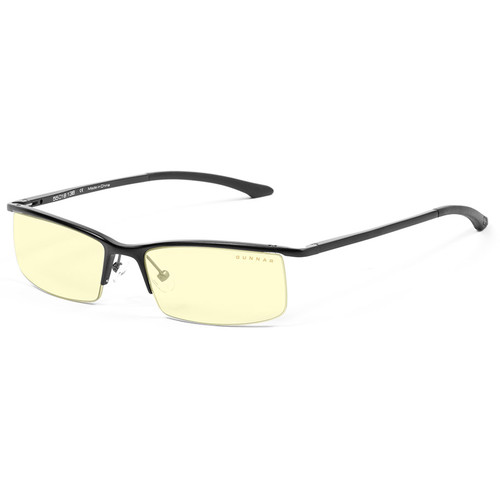GUNNAR Emissary Computer Glasses (Onyx Frame, Amber Lens Tint)