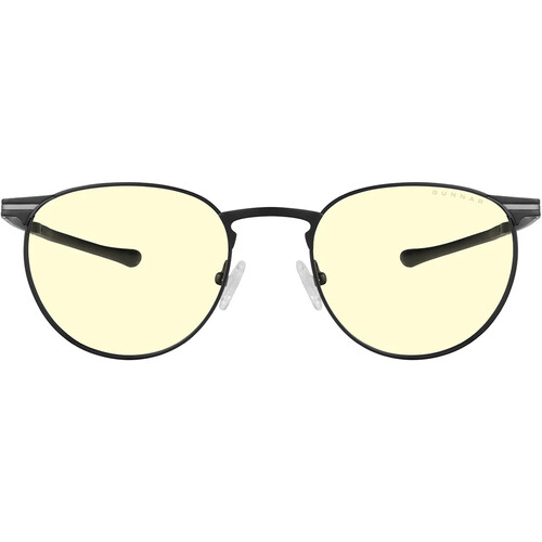 GUNNAR Mateo Glasses (Onyx Frame, Amber Lens)