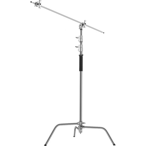 GVM C330 Turtle Base C-Stand & Grip Arm Kit (10.5', Chrome)