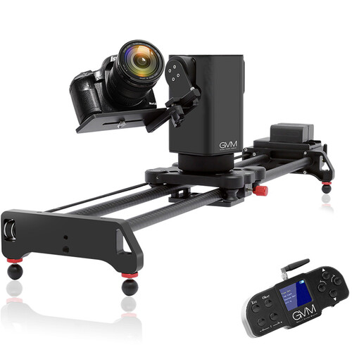 GVM 3D 3-Axis Wireless Carbon Fiber Motorized Slider with Bluetooth Remote (32")