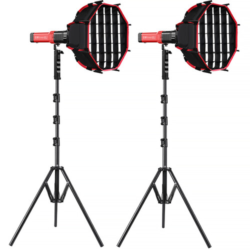 GVM PD60C RGB Pocket LED Monolight (2-Light Kit)