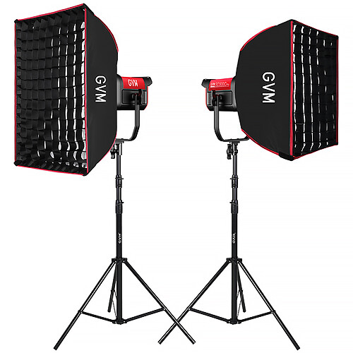GVM Pro SD300C RGB LED Monolight (2-Light Kit)