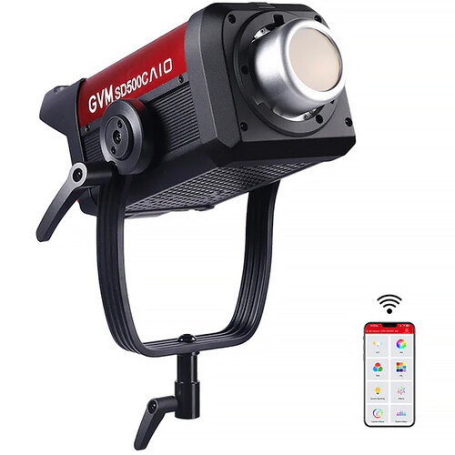 GVM SD500C AIO RGB LED Monolight
