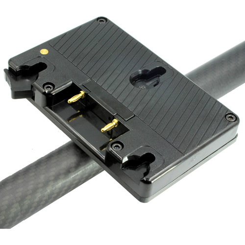 GyroVu Gold Mount Battery CF Plate with D-Tap Female Port for DJI Ronin Gimbals
