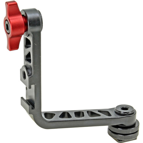 GyroVu L-Shape Monitor Bracket with Shoe Adapter & 1/4"-20 Mounts
