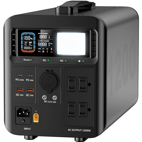 GyroVu 1008Ah 1200W Power Bank with Built-In 110V Inverter