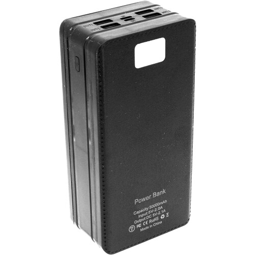 GyroVu 50,000mAh Power Bank with Built-In Solar Battery