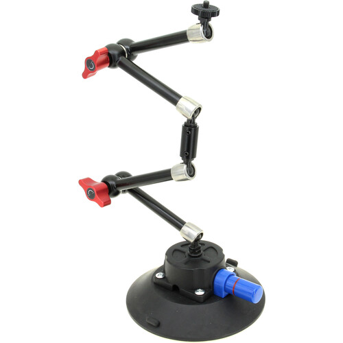 GyroVu 6" Suction Cup Mount with Dual Heavy-Duty 11" Articulating Arms