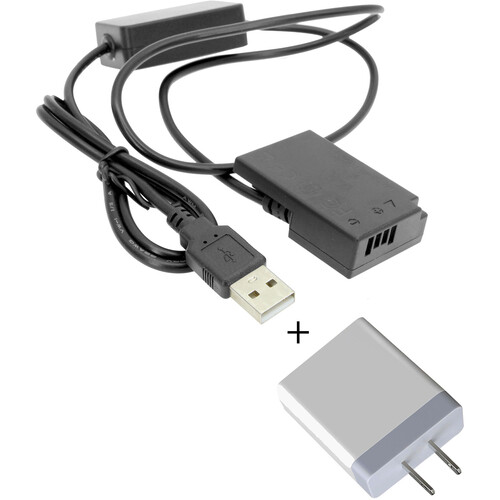 GyroVu USB to Canon LP-E17 Dummy Battery GV-USB-LPE17-PS B&H