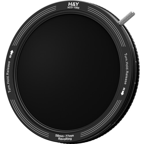 H&Y Filters RevoRing Variable Neutral Density ND3-1000 Filter (58-77mm)