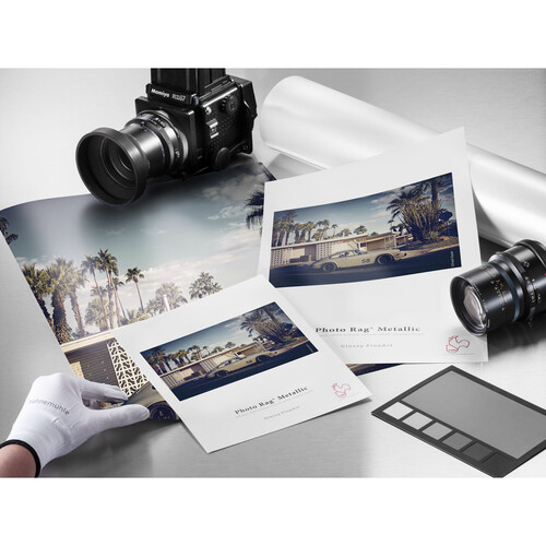 Hahnemuhle Photo Rag Metallic Paper (8.5 x 11", 25 Sheets)