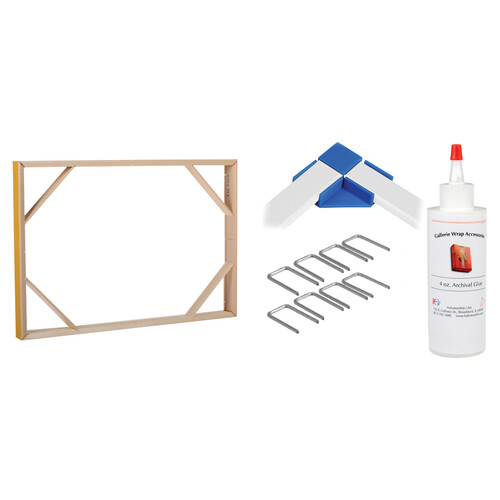 Hahnemuhle Gallerie Wrap Set with Standard Positioning Corners (11 x 14", B&H Kit)