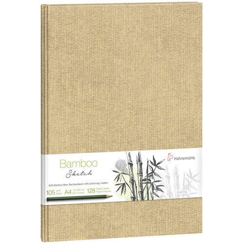 Hahnemuhle Bamboo Sketch Book (Beige Cover, A4, 64 Sheets)