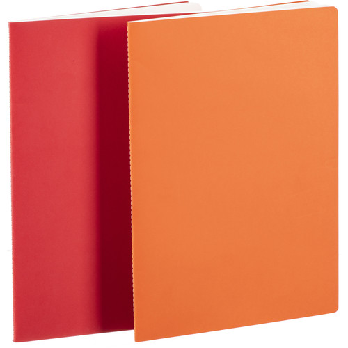 Hahnemuhle Sketch & Note Booklet Bundle (Cerise and Paprika Covers, A6, 20 Sheets Each)
