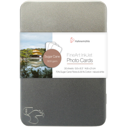 Hahnemuhle Sugar Cane FineArt InkJet Photo Cards (5.8 x 8.3", 30 Sheets)