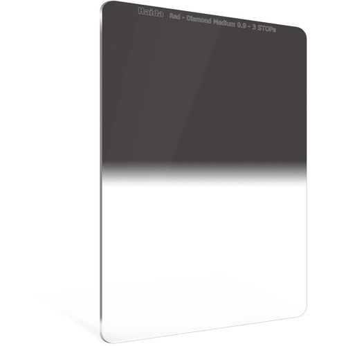 Haida Red Diamond Medium-Edge Graduated ND Filter (100 x 150mm, 3-Stop)
