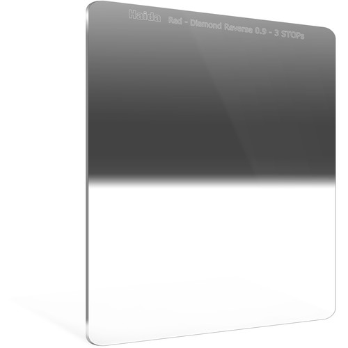Haida Red Diamond Hard-Edge Reverse-Graduated ND Filter (150 x 170mm, 3- to 1-Stop)