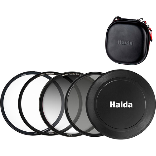 Haida 77mm NanoPro Magnetic Filter Kit (UV, CPL & GND 0.9)