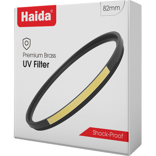 Haida Premium Brass Shockproof UV Filter (52mm)