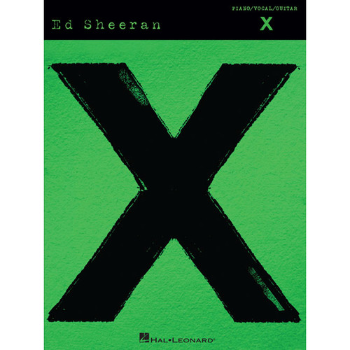 Hal Leonard Songbook: Ed Sheeran X - Piano/Vocal/Guitar Arrangements (Paperback)