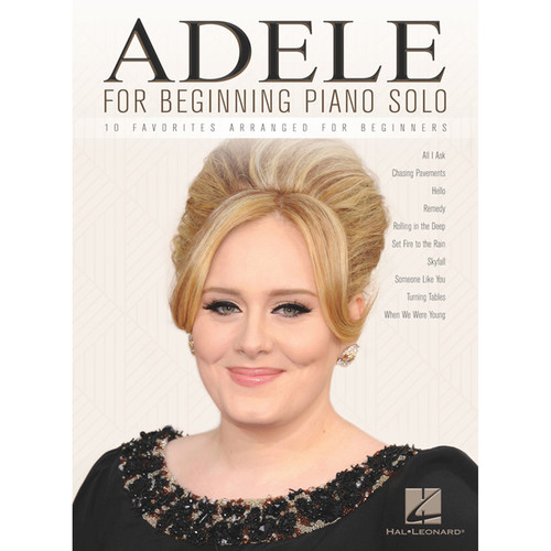 Hal Leonard Songbook: Adele for Beginning Piano Solo (Paperback)