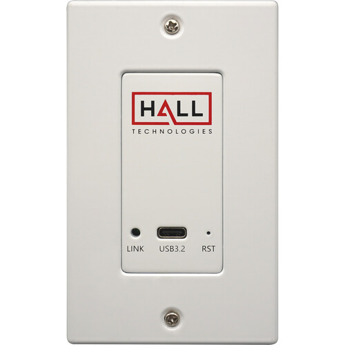Hall Technologies Discovery Series 3 USB 3.2 over HDBaseT Transmitter Wall Plate