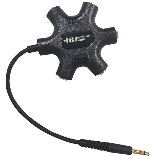 HamiltonBuhl 5-Position Galaxy Starfish Headphone Jackbox