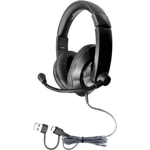 HamiltonBuhl Smart-Trek Deluxe Stereo USB Headset (50-Pack)