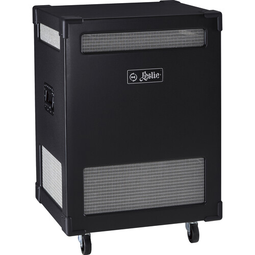 Hammond Leslie 3500 300W Powered Rotary Speaker with Casters (Black)